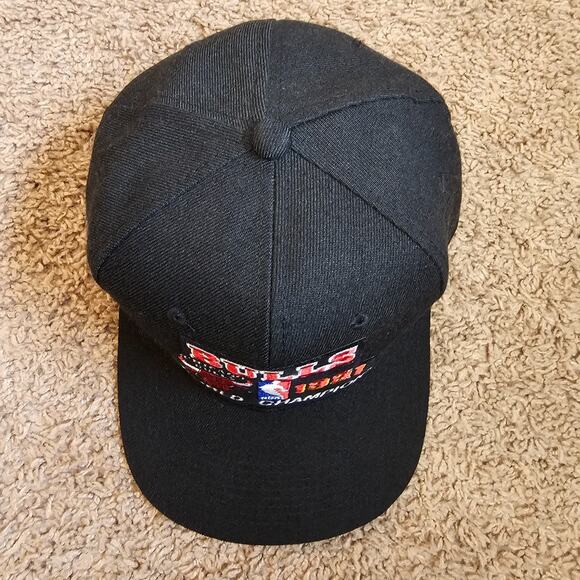 Vintage Chicago Bulls 1991 NBA Champions Snapback Young An Specialties 90s Rare - Picture 4 of 16